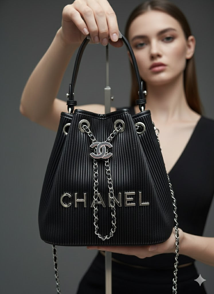 CHANEL Inspired 23CM Women Handbag – Luxury PU Leather Shoulder Bag for Women | Dubai Collection